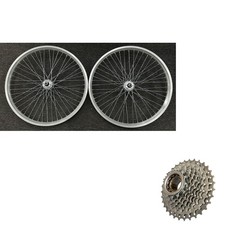 Set ruote a raggi 26"*2,35/3,5