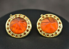 BIJOU CREATEUR - TRES BELLE PAIRE DE BOUCLE D'OREILLE VINTAGE REMINISCENCE #64