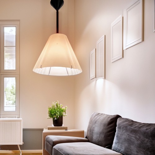 Lampadario anni vetro - lampadario,