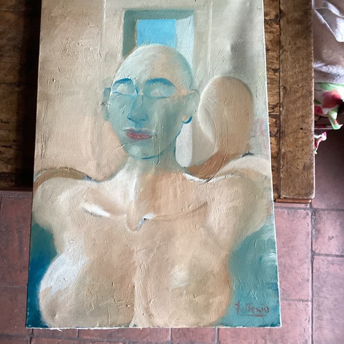 Quadro olio tela - olio, astratto
