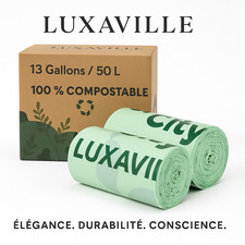 Sacs compostables LUXAVILLE 13
