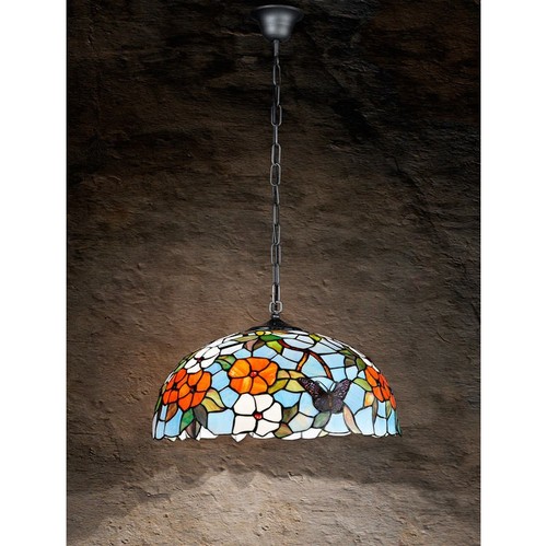 Lampada sospensione decorata - lampada, a