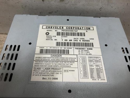 Autoradio originale chrysler - autoradio,