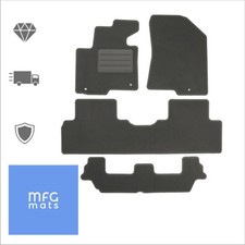 Tappetini per Kia Carens IV GRIGIO tappetini tappeti auto anno 2013-2018