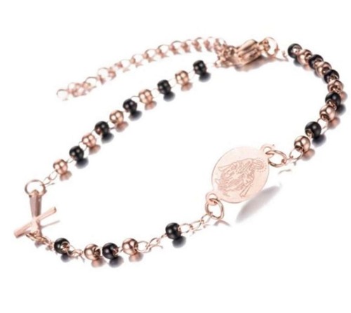 Bracciale uomo donna - donna, rosario