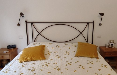 Letto ferro battuto - in,
