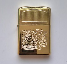 ACCENDINO A BENZINA ANTIVENTO CHAMP TIPO ZIPPO