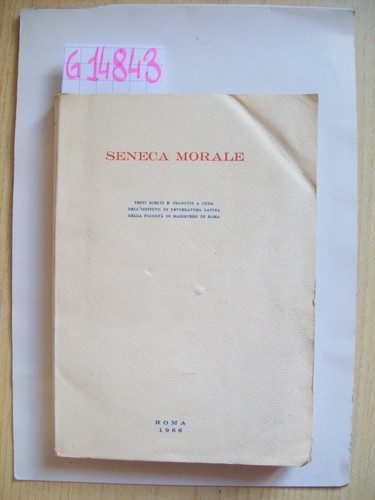 Seneca morale istituto di - seneca,