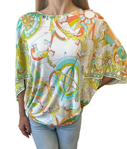 Poncho top logo - , pucci