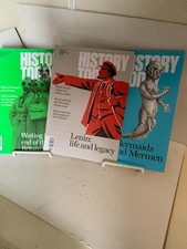 History Today magazines x 3