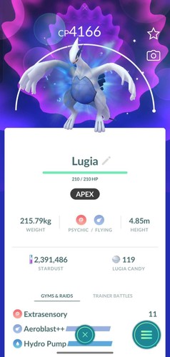 Pokemon livello apex - livello, go