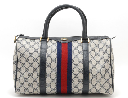 Borsa mano gucci vintage gg - a,