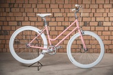 BICI CITY BIKE BICICLETTA FISSA BIKE OSLO 28 SCATTO FISSO SINGLE SPEED VINTAGE