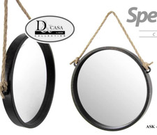 SPECCHIO TONDO CORDA