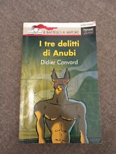 Libro Tascabile "I Tre Delitti Di Anubi" Didier Convard . Serie Rossa