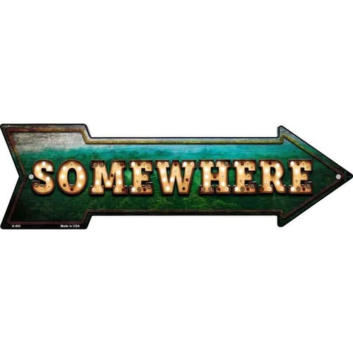Somewhere lampadina lettere - somewhere,