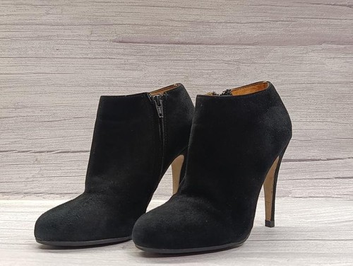 Stivaletti donna bufalo nero