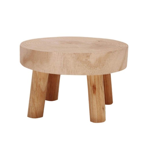Sgabello legno espositore - , in