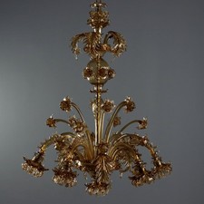 Lampadario Antico Vetro
