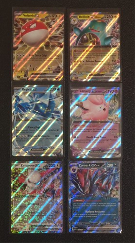 Pokemon lotto carte ex - carte,