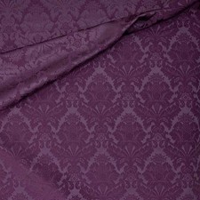 Tessuto Damasco Viola Scuro