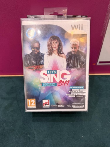Jeu wii let sing - sing, 2019