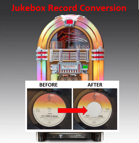 Jukebox record conversion