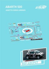 CALCAS ABARTH 500 ASSETTO