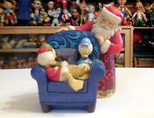 STATUETTA FIGURINE WALT DISNEY VETRINA BABBO NATALE HUEY DEWEY LOUIE NATALE