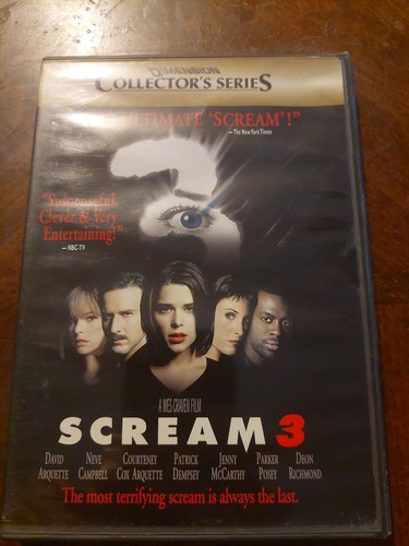 Scream dvd 2000 - 3, (dvd,