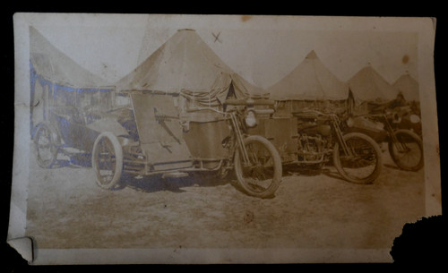 Wwi army motorcycle corps - wwi,