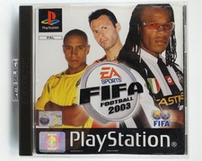 FIFA FOOTBALL 2003 03 SONY PLAYSTATION 1 2 3 PS1 PS2 PS3 PAL ITALIANO COMPLETO