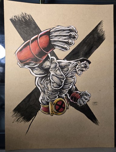 Colossus original comic - comic, art