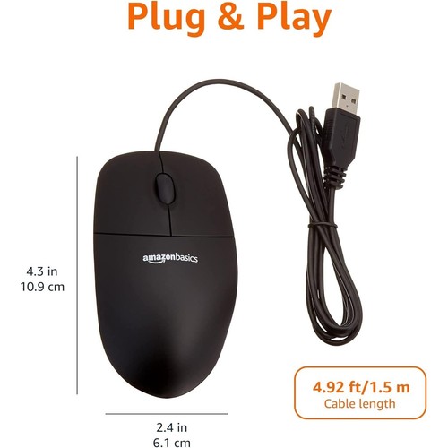 Nuovo amazon basics mouse - mouse, usb