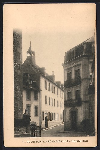 Cpa bourbon archambault - cpa, bourbon-l´archambault