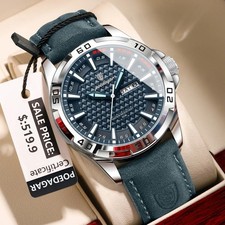 POEDAGAR Orologio Uomo Sport