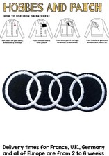 patch Audi car brand logo iron
