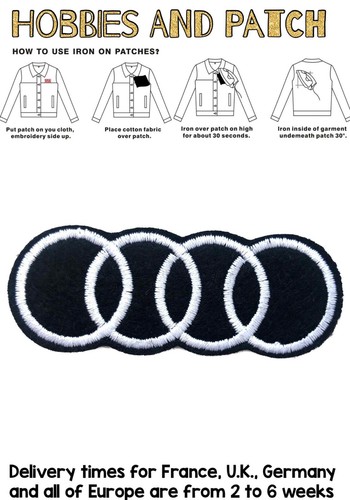 Patch audi car brand logo - patch,