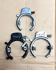 STOCK LOTTO 3 LUCCHETTI CIGNO BICI BICICLETTA EPOCA SPORT BIANCHI DEI LEGNANO