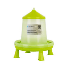 mangiatoia da 8 Kg automatica con piedini per galline, polli, anatre, antispreco