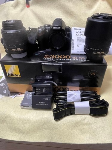 Nikon d3000 dslr - d3000, doppio
