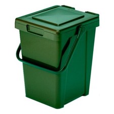 Mattiussi Ecologia Pattumiera (25Lt) MINIMAX+ Verde Ral 6004