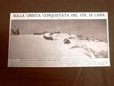 Col di Lana dopo mina del 18 aprile 1916 WW1 Prima guerra mondiale 1914 - 1918