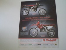 advertising Pubblicità 2004 MOTO MALAGUTI XSM MOTARD 50/XTM ENDURO 50