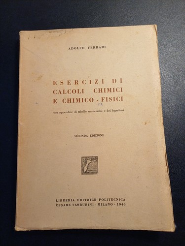 Esercizi calcoli chimici e - di,