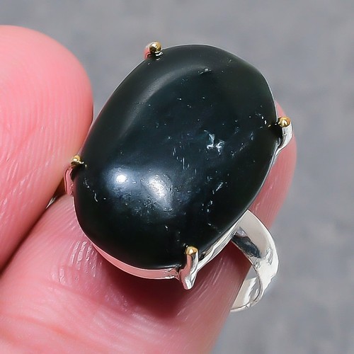 Anello gioiello onice nero - gioiello,