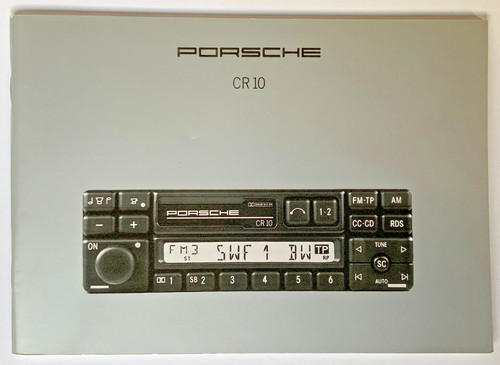 Manuale istruzioni porsche - porsche, cr