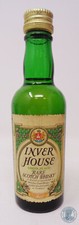 Miniature / Mignon Scotch Whisky INVER HOUSE Green Plaid (c)