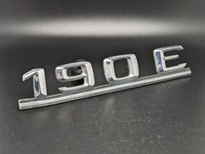 MERCEDES 190E 190 E LOGO SIGLA EMBLEMA FREGIO STEMMA SCRITTA TARGHETTA BADGE