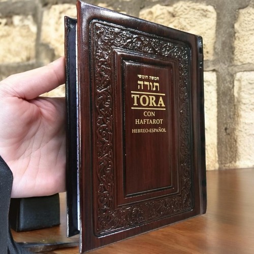 Libro ebraico spagnolo torah - ebraico, e